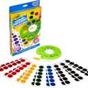 Crayola Watercolor Pop & Paint Palette, Washable Paint Kit, Less Mess Watercolor Paint Set for Kids, Arts & Crafts, Toddler Gifts (1 Count (Pack of 1))