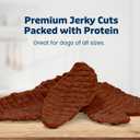 Blue Buffalo True Chews Beef Premium Jerky Cuts Natural Dog Treats, Chicken-Free Recipe, Healthy Reward or Training Treat, Made in the USA with Real Steak & Natural Ingredients, 20 oz. (EXP 08/18/27)