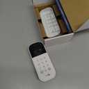 myQ Smart Garage Door Video Keypad with Wide-Angle Camera,Customizable PIN Codes,and Smartphone ControlTake Charge of Your Garage Access Works with Chamberlain, LiftMaster and Craftsman openers,White