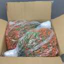 25.6" Fall Artificial Topiary Ball Trees: 2 Pack Fake Shrubs with Spike  UV Resistant & Fade Resistant, Faux Plant for Indoor Outside Front Porch Garden Autumn Thanksgiving Christmas Decor