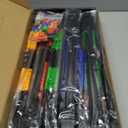 SWANLAKE Socket Organizer Set 18-Piece, 1/4-Inch x 96 Clips, 3/8-Inch x 90 Clips, 1/2-Inch x 72 Clips, Socket Organizer for Tool Box Drawer, Drive Socket Trays, Socket Holder Clip Rail