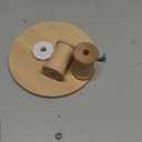 Lampstop Bobbin Rack for Embroidery Floss Beech Wood Floss Organizer (Round)