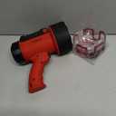 YIERBLUE Rechargeable Spotlight Flashlight with 2000,000 High Lumen LED, IP67 Waterproof Long Running Spot Light searchlight, Impact Resistant Handheld Spotlight with Foldable Stand and Red Lens