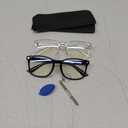 livho High Tech Blue Light Glasses - Advanced 99% Blue Light Blocking Computer Glasses - Anti Eyestrain & UV Glare Protection