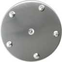 Winco Electric Round Food Warmer/Cooker, 750W, 120V, 11 Quart