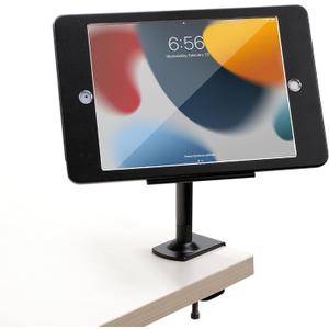 Anti Theft Locking Tablet Stand Holder POS Swivel with Security Lock & Key,Desktop Table Clamp Mount for iPad 10.2-Inch (9th,8th,7th Gen.),