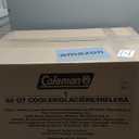 Coleman 60qt Rolling Cooler with Wheels, Insulated Portable Wheeled Chiller with Ice Retention, Made in USA