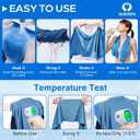 Sukeen 4 Pack Cooling Towels (40"x12"), Cooling Neck Wraps, Ice Towel, Soft Breathable Chilly Towel,Microfiber Towel for Yoga,Sport,Running,Gym,Workout,Camping,Fitness,Workout & More Activities