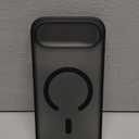 Magnetic Shockproof for iPhone Air Case,[Fit for MagSafe] [Military-Grade Drop Tested] Magnetic Translucent Matte Back Bumper iPhone 17 Air Case Anti-Fingerprint Anti-Scratch 6.5", Black