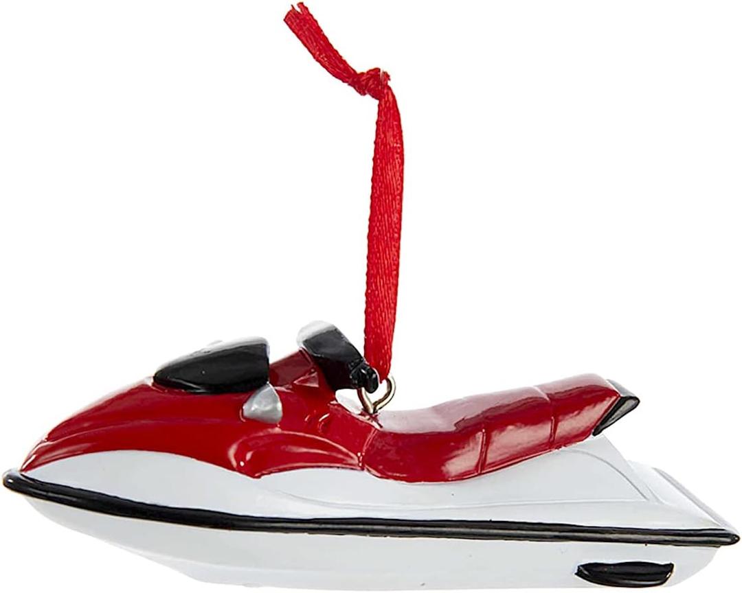 Kurt Adler Jet Ski Resin Ornament