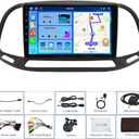 4+64G Car Stereo for Dodge RAM ProMaster City 2015-2021 Headunit with Carplay Android Auto 9" Touchscreen Android 14 in-Dash Head Unit WiFi GPS Navigation Mirror Link AHD Backup Camera Mic