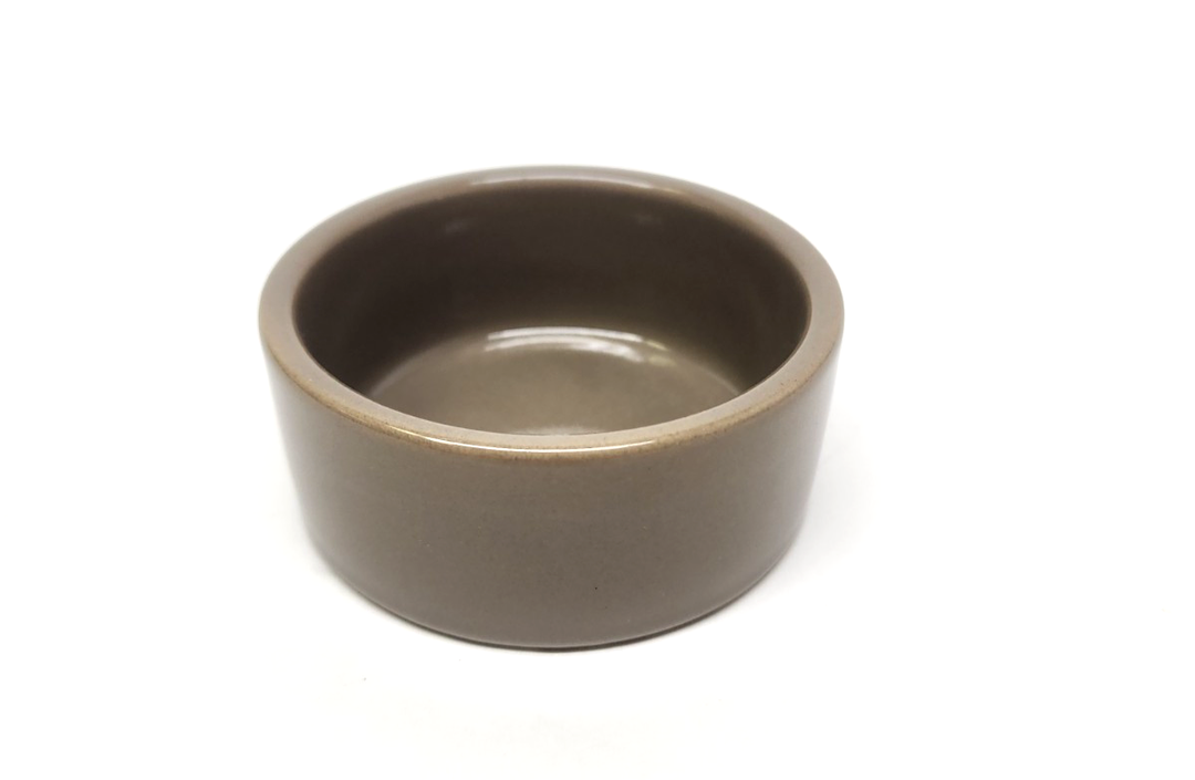 Havniva Ceramic  Cat Bowl. Food and Water Bowls for Cats, Kitty,  Cat Dishe, Pet Feeder - Brown