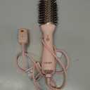 LANDOT Hair Blow Dryer Brush - One-Step Hot Air Brush for Fast Drying Smoothing Volumizing, Ionic Anti-Frizz Delivers Salon Blowout Results, 3 Heat/2 Speed Settings fit All Hair Types, Rose Gold Pink