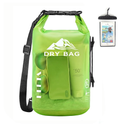 HEETA Dry Bag Waterproof for Women Men, 5L Roll Top Lightweight Dry Storage Bag Backpack with Phone Case for Travel Swimming Boating Kayaking Paddle Board Camping Beach Accessories