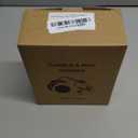 Home&Office Desktop Electric Mug Warmer-Coffee/Tea/Cocoa/Soup-Scented Candles Gift for Winter 2pcs(White and Black (White, Black)