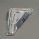 uxcell 4Pcs Floating Shelf Brackets, 5 x 6 Inch Heavy Duty Wall Shelf Supports, Steel Joint Angle Brackets for Wood Shelves, Cabinets, Countertop Support, White