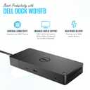 Dell WD19TB Thunderbolt Dock - Dell Docking Station Dual Monitor USB C with 180W, HDMI & DisplayPort Cable - Docking Station for Laptop & Computer