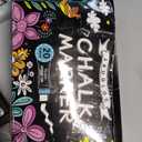 Window Chalk Markers for Glass Washable, 20 Colors Jumbo Liquid Chalk Marker with 15mm 3 in 1 Nib Thick Wide Tips, Big Chalkboard Markers, Car Paint Pen for Auto, Bistro, Mirror, Poster, Blackboards