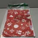 CaTaKu Large Fabric Storage Bins With Lids, Red Christmas Tree Storage Boxes With Handles for Organizing Clothes, Collapsible Storage Cube Bins Baskets for Shelves