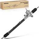 A-Premium - Hydraulic Power Steering Rack and Pinion Compatible with Honda Accord 2003-2007 & Acura TL 2004-2008