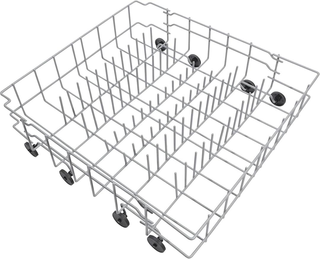 5304535379 Lower Dishrack Replacement Compatible With Frigidaire Crosley Kelvinator Dishwasher rack Assembly Part Numbers 154331605 154331606 154336020 5304491809 5304517200 5304535335 AP7215764