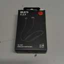 Beats Flex Wireless Earbuds - Apple W1 Headphone Chip, Magnetic Earphones, Class 1 Bluetooth, 12 Hours of Listening Time, Built-in Microphone - Black