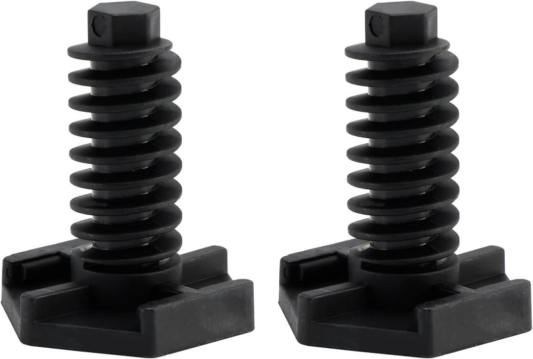 2Pack Upgrade W11665456 Leveling Leg Compatible with Maytag for Whirlpool for Jenn-Air Range Wall Oven Fits AP7212555, WP74002557, 74002557, 74002373