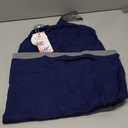 Kabento Nightgowns for Women Sexy Sleeveless Night Gowns Cute Pajama Dress Nighty Large, Navy Blue