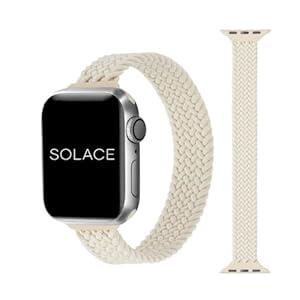 Solace Bands Slim Imperium Loop - Compatible with Apple Watch Bands Sport Loop Band for Women and Men, iWatch Bands for 38mm 40mm 41mm 42mm 44mm 45mm Ultra, SE & Series 11 10 9 8 7 6 5 4 3 2 13
