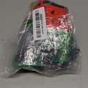 Inflatable Dog Cone Collar with Detachable Enhanced Anti-Licking Shield, Soft Neck Donut Collar for Dogs After Surgery, Adjustable Dog Cone Alternative for Large Medium Small Dogs & Cats (SNeck 4"-7", Watermelon)