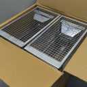 4 Packs Humane Rat Trap Outdoor, Wanqueen Humane Mouse Traps Indoor, Small Rodent Chipmunk Squirrel Trap and Other Live Animal Cage Catch and Release