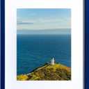 eletecpro 12x16 Picture Frame, Colorful Frame for Modern Style, Made of Engineered Wood and Clear Acrylic Ready for Wall Poster Display, Blue Frame, 1 Pack
