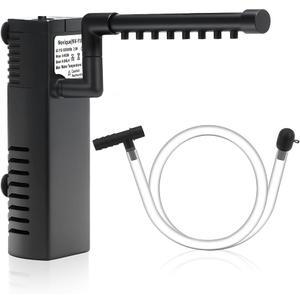 Submersible Internal Aquarium Filter Multiple Function Powerful Pump Fish Tank Filter for 2-10 Gallon Tanks 53 GPH 2.5W