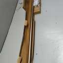 Ivilon Drapery Window Curtain Rod - End Cap Style Design 1 Inch Pole. 28 to 48 Inch Color Warm Gold