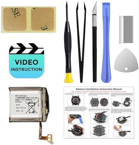 Battery Replacement,  with Installation Instruction & Repair Tools