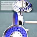 3 x Shower Head Cleaning Brushes, Anti Clogging Cleaner Brush Shower Nozzle Clog Tools Showr Head Nozzle Picks Small Showerhead Cleaner Brush for Small Holes Gaps Nozzles Crevices Jewelry Cleaning 20PCS