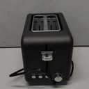 SEEDEEM Toaster 2 Slice, Stainless Steel Toaster LCD Display, 7 Bread Shade Setting, 1.4'' Wide Slots, Bagel/Defrost/Reheat Functions, Removable Crumb Tray, 900W, Dark Chocolate