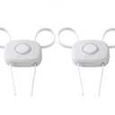 Safety 1st OutSmart Flex Lock, White, 2 Pack