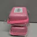 2 x MGZNMTY Carrying Case and Silicone Case for Bitzee Magicals Interactive Toy Digital Pet and Protective Skin Cover for New Bitsy Electronic Virtual Pet (Pink)