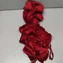 Giant Wall Bow Decorations 90x18 Inch Oversized Large Velvet Bow Decorative for Room Wall Backdrop Party Birthday Baby Shower Decor Front Door Patio Outdoor Wedding Arch Supply(Burgundy)