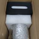 Glass Coffee Containers with Shelf Coffee Station Organizer 54oz Black Glass Coffees Bean Storage Canister with Spoon Coffee Canister Set Kitchen Food Storage Jars for Coffee/Sugar/Candy