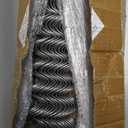 Yaocom 100 Pcs 36" x 2" Cages Spirals 9ga Galvanized Steel Gabion Wire for Cage Install and Connected Stone Gabion Basket Spirals for Garden Projects Quick and Easy Construction
