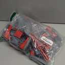 Wdmiya Train Sets for Toddlers, 66 Pcs Trains Toy with Battery Operated & Tracks (Magnetic Connection), Compatible with Thomas, Brio, Christmas Toy Gifts for 3 4 5 6 7 8 Years Old (Fire Engines)