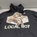 Camo Southern Local Boy Duck Hunting Black Lab Outdoor Men Pullover Hoodie, Large