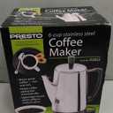 Presto 02822 6-Cup Stainless-Steel Coffee Percolator