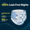 Goodnites Boys' Nighttime Bedwetting Underwear, Size Large (68-95 lbs), 34 Ct (2 Packs of 17), Packaging May Vary