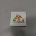 Christmas Ornaments, Dodosky 2.8in Ceramic Hanging Ornament, Xmas Decor, Christmas Tree Ornaments, Xmas Decorations for Tree, Holiday Ornament, Gifts for Wolf Lovers, Gifts for Women, Men