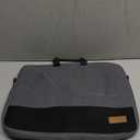 MOVOYEE Laptop Case 15.6 inch Laptop Bag Sleeve, Water Resistant Laptop Carrying Cover Handle Shoulder Strap Computer Briefcases Compatible for Lenovo Dell HP Apple Asus Notebook Gifts Men Women Grey