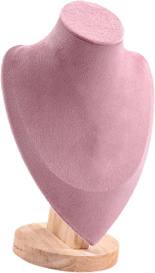 Necklace Display Bust Stand, Necklace Holder Stand, Pendant Chain Organizer, Display Holder Stand, Jewelry Bust Display, M, Optional