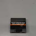 Metal Kitchen Faucet Head Replacement, Pull Down Spray Head with 15 Adapters, 2 Function Kitchen Sink Spray Nozzle, Stainless Steel, Brushed Nickel